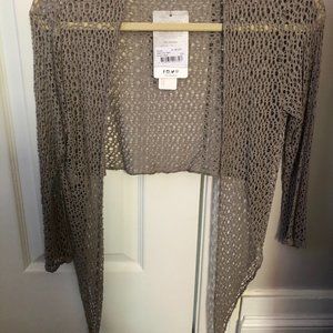 AQUAVITA Mesh Crop Cardi